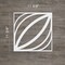 Ekena Millwork Small Otis Decorative Fretwork Wall Panels in Architectural Grade PVC, 11 3/8"W x 11 3/8"H x 3/8"T WALP12X12OTS - alternate 5